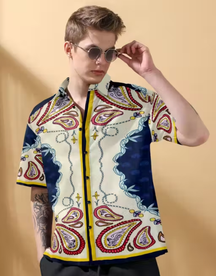 Men’s Stylish Lyra Fabric Shirt | Modern Slim Fit Design with Breathable Fabric for All-Day Comfort | Perfect for Outings & Events |